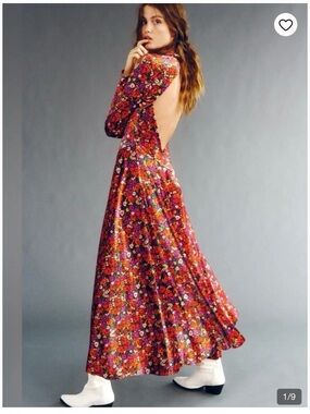 Free People Heartland Velvet Dress